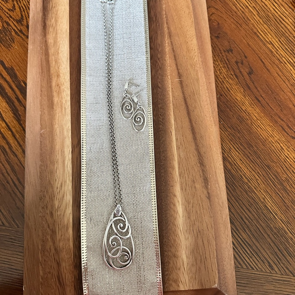 Brighton necklace and earring set